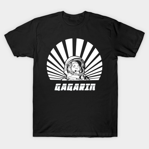 CCCP Yuri Gagarin Soviet Union Cosmonaut T-Shirt by UniversalPioneer